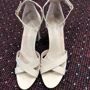 Madden light pink high heels